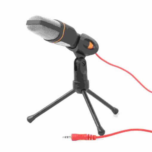 Obrázek GEMBIRD mikrofon na stůl MIC-D-03, HQ, černý