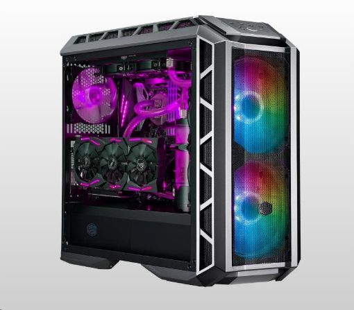 Obrázek Cooler Master case MasterCase H500P Mesh ARGB, E-ATX, Mid Tower, šedá, bez zdroje