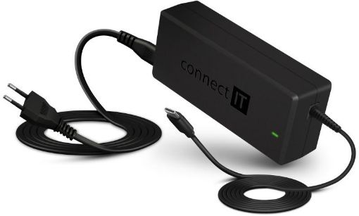 Obrázek CONNECT IT univerzální notebookový adaptér MacPower, USB-C, PD 65 W