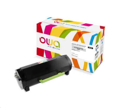 Obrázek OWA Armor toner pro LEXMARK MS510, 610, 20000   Stran, 50F2U00, černá/black