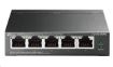 Obrázek TP-Link switch TL-SG105PE, 5xGbE RJ45, 4x PoE+ 65W, fanless