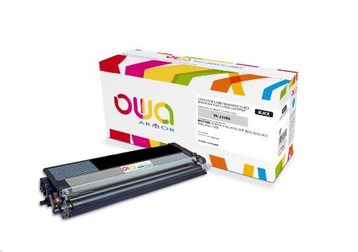 Obrázek OWA Armor toner pro BROTHER HL 4140,4570,MFC 9460,9465,9970, DCP 9055, 9270, 4000 Stran, TN325BK,černá/black (TN-325BK)