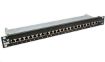 Obrázek 19" Patch panel LYNX 24port, STP, Cat6A, krone, černý