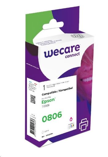 Obrázek WECARE ARMOR cartridge pro Epson Stylus Photo R265, R285, R360, RX560, RX585 (C13T08064011), photo mag., 9,5ml, 350str