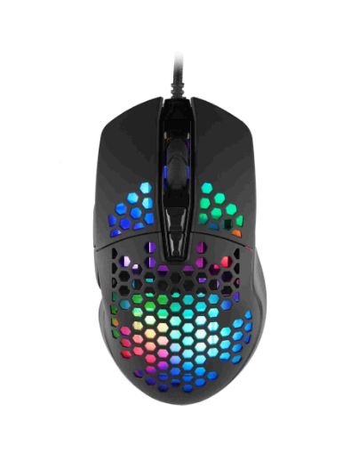 Obrázek C-TECH herní myš Scarab, 7200 DPI, RGB podsvícení, USB