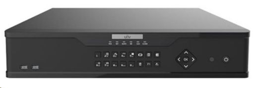 Obrázek Uniview NVR, 64 kanálů, H.265, 4x HDD, 12Mpix (384Mbps/384Mbps), HDMI+VGA Full HD, (N+1), ONVIF, 3x USB, audio