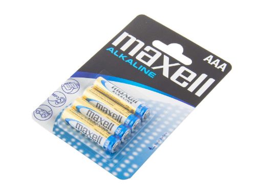 Obrázek AVACOM Nenabíjecí baterie AAA Maxell Alkaline 4ks Blistr