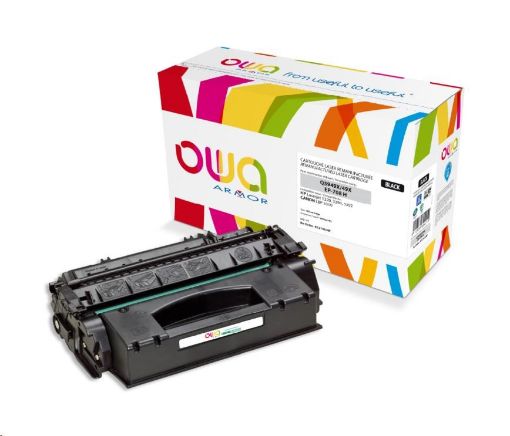 Obrázek OWA Armor toner pro HP Laserjet 1320, AIO 3390, 3392, 6000 Stran, Q5949X, černá/black