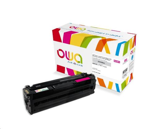 Obrázek OWA Armor toner pro SAMSUNG CLP 680, CLX 6260, 3500   Stran, CLTM506L, červená/magenta (CLT-M506L,SU305A)