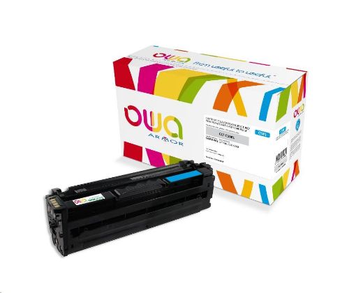 Obrázek OWA Armor toner pro SAMSUNG CLP 680, CLX 6260, 3500   Stran, CLTC506L, modrá/cyan (CLT-C506L,SU038A)