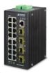 Obrázek Planet IGS-20040MT, 16X 1000BASE-T, 4X SFP, DIN, IP30, -40 AŽ 75°C, WEB/SNMPV3, VLAN, IGMPV3, ESD+EFT, IPV6