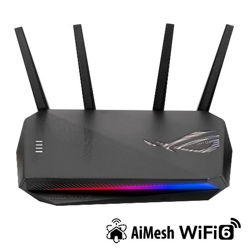 Obrázek ASUS ROG STRIX GS-AX5400 Wireless AX5400 Wifi 6 Router, 4x gigabit RJ45, 1x USB3.0