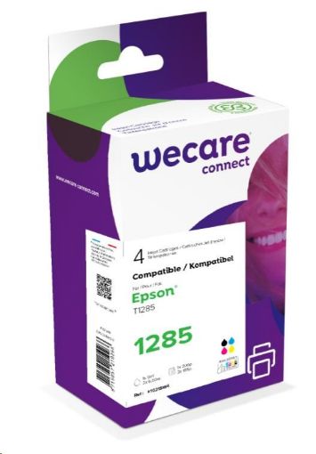 Obrázek WECARE ARMOR cartridge pro Epson Stylus S22, SX125 (C13T12854012), černá/CMYK, 1x9ml/3x6,5ml