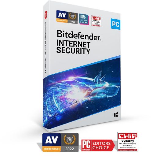 Obrázek Bitdefender Internet Security - 1PC na 1 rok - elektronická licence do emailu