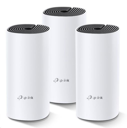 Obrázek TP-Link Deco M4(3-pack) WiFi5 Mesh (AC1200, 2,4GHz/5GHz, 2xGbELAN/WAN)