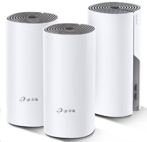 Obrázek TP-Link Deco E4(3-pack) WiFi5 Mesh (AC1200, 2,4GHz/5GHz, 2x100Mb/sLAN/WAN)