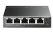 Obrázek TP-Link switch TL-SG1005LP (5xGbE, 4xPoE+, 40W, fanless)