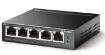 Obrázek TP-Link switch TL-SG1005LP (5xGbE, 4xPoE+, 40W, fanless)