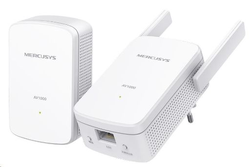 Obrázek MERCUSYS MP510 KIT WiFi4 Powerline set (N300,AV1000,2,4GHz,1xGbELAN)