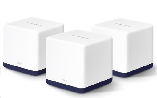 Obrázek MERCUSYS Halo H50G(3-pack) Aginet WiFi5 Mesh (AC1900,2,4GHz/5GHz,3xGbELAN/WAN)