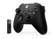 Obrázek Xbox Wireless Controller černý + Xbox Adaptér pro Windows 10