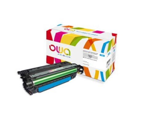 Obrázek OWA Armor toner pro HP Color Laserjet Ese CM4540, 12500 Stran, CF031A, modrá/cyan