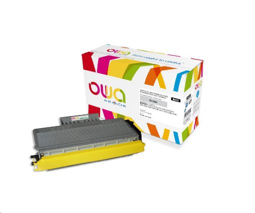 Obrázek OWA Armor toner pro BROTHER HL 5340, 5350, 5370, 5380, 8000 Stran, TN3280,  černá/black (TN-3280)