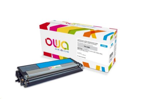 Obrázek OWA Armor toner pro BROTHER HL 4140, 4150,4570,MFC 9460,9465,9970,DCP 9055,9270,6000 Stran,TN328C,modrá/cyan(TN-328C)