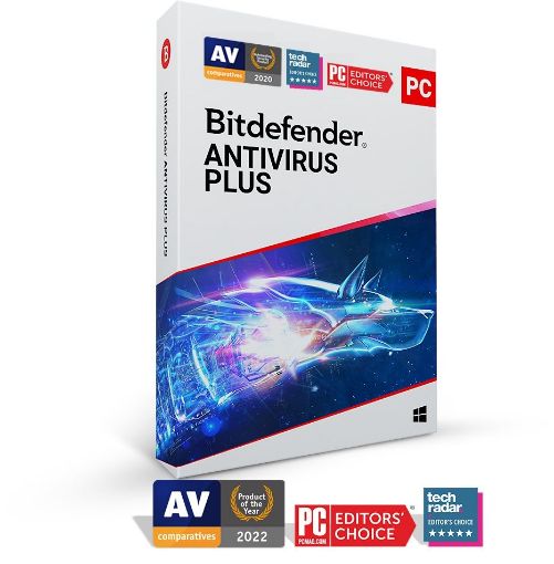 Obrázek Bitdefender Antivirus Plus - 1PC na 3 roky - elektronická licence do emailu