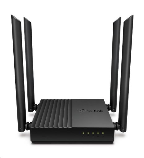 Obrázek TP-Link Archer C64 OneMesh/EasyMesh WiFi5 router (AC1200, 2,4GHz/5GHz, 4xGbELAN, 1xGbEWAN)