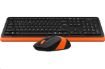 Obrázek A4tech FG1010 FSTYLER set bezdr. klávesnice + myši, oranžová barva