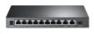 Obrázek TP-Link CCTV switch TL-SG1210MP (8xGbE, 1xGbE uplink, 1xGbE/SFP combo uplink, 8x PoE+, 123W, fanless)