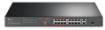 Obrázek TP-Link CCTV switch TL-SL1218P (16x100Mb/s, 1xGbE uplink, 1xGbE/1xSFP combo uplink, 16xPoE+, 150W)