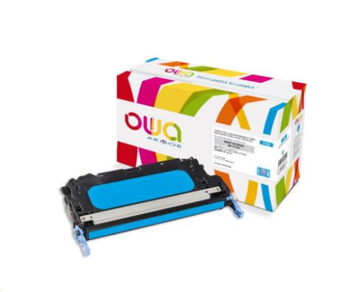 Obrázek OWA Armor toner pro HP Color Laserjet 3600 CP3505, 8000 Stran, Q6471A JUMBO, modrá/cyan