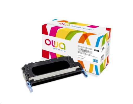 Obrázek OWA Armor toner pro HP Color Laserjet 3600, 3800, CP3505, 11000 Stran, Q6470A JUMBO, černá/black