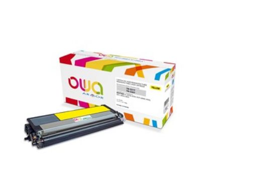 Obrázek OWA Armor toner pro BROTHER HL L8250, 8350, DCP L8400, 8450, MFC L8650, 8850, 3500 Stran, TN326Y, žlutá/yellow (TN-326Y)