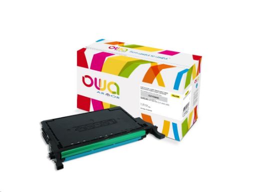 Obrázek OWA Armor toner pro SAMSUNG CLP 620, 670, 4000 Stran, CLTY5082L, žlutá/yellow (CLT-Y5082L,SU532A)