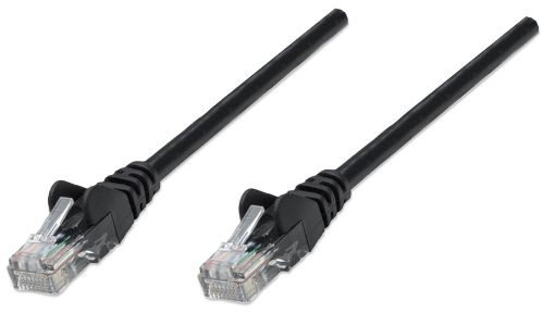 Obrázek Intellinet Patch kabel Cat5e UTP 2m černý, cca