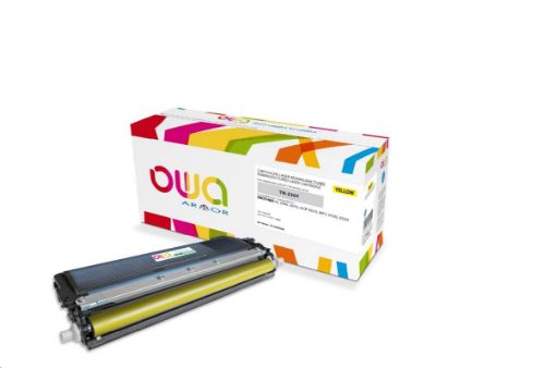 Obrázek OWA Armor toner pro BROTHER HL 3040, 3070, DCP 9010, MFC9120, 9320, 1400 Stran, TN230Y, žlutá/yellow (TN-230Y)