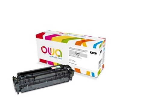 Obrázek OWA Armor toner pro HP Color Laserjet Pro M476, 2400 Stran, CF380A, černá/black