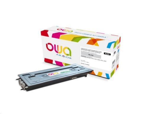 Obrázek OWA Armor toner pro KYOCERA KM1620, 18000 Stran, TK410, černá/black + waste box (TK-410)