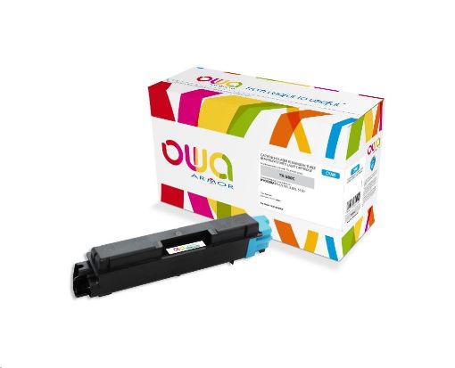 Obrázek OWA Armor toner pro KYOCERA FSC-5150, 2800 Stran, TK580C, modrá/cyan + waste box (TK-580C)