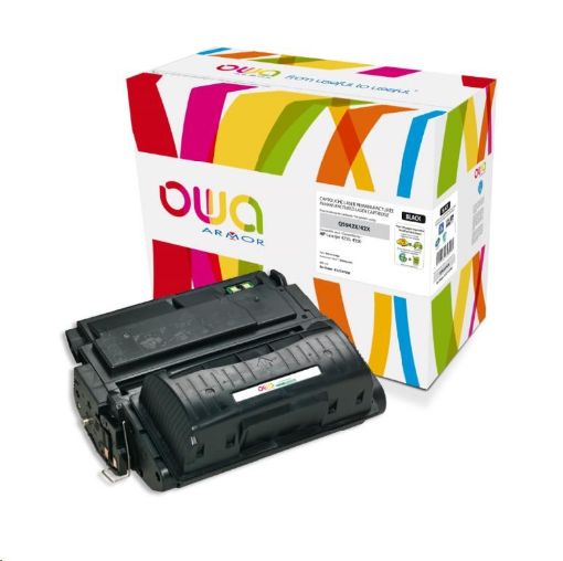 Obrázek OWA Armor toner pro HP Laserjet 4250, 4350, 20000 Stran, Q5942X, černá/black