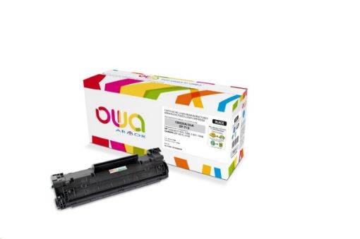 Obrázek OWA Armor toner pro HP Laserjet P1005, P1006, 1500 Stran, CB435A, černá/black