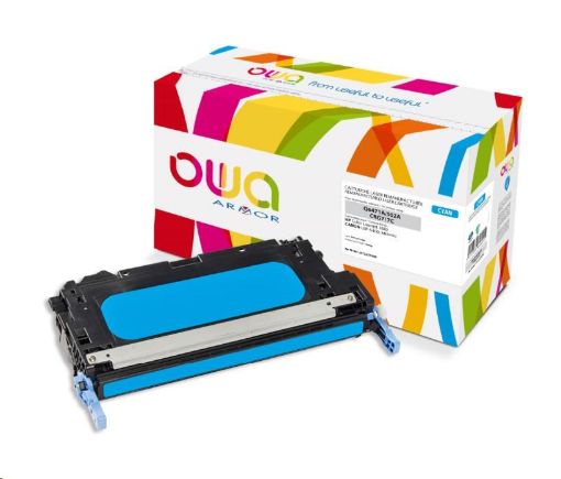 Obrázek OWA Armor toner pro HP Color Laserjet 3600, 4000 Stran, Q6471A, modrá/cyan