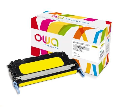 Obrázek OWA Armor toner pro HP Color Laserjet 3600, 4000 Stran, Q6472A, žlutá/yellow