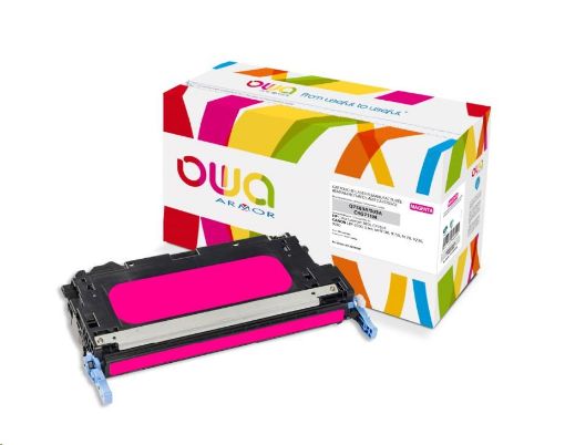 Obrázek OWA Armor toner pro HP Color Laserjet 3800, CP3505, 6000 Stran, Q7583A, červená/magenta