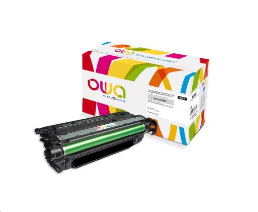 Obrázek OWA Armor toner pro HP Color Laserjet CP4520/4525, 17000 Stran, CE260X, černá/black