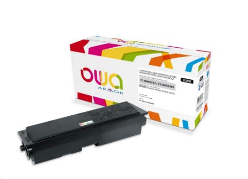 Obrázek OWA Armor toner pro EPSON AL M2400, 3000 Stran, C13S050583, černá/black