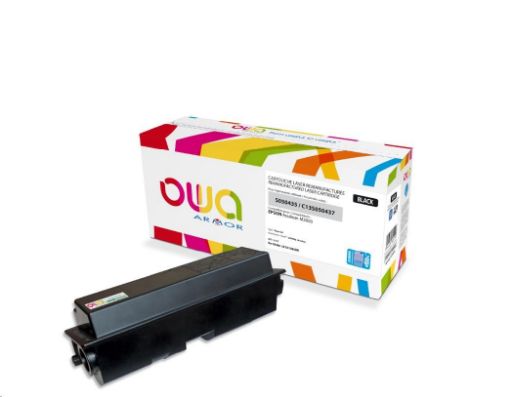 Obrázek OWA Armor toner pro EPSON AL M2000 , 20000 Stran, C13S050437 JUMBO, černá/black